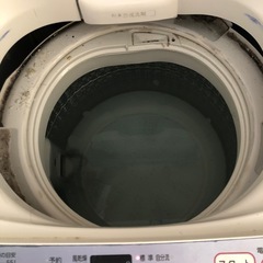 AQUA AQW-KSG7E(A) 洗濯機 7.0kg 2016年製 無料、または有料で引き取っていただける方。の画像