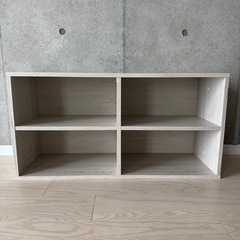 ニトリカラーボックス　2つ
の画像