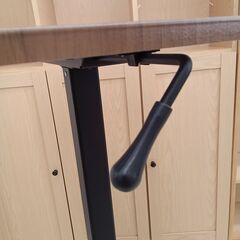 ★リユースのサカイ日立店★HJ8295 NITORI 昇降デスク ブラウン H70～107.5×D42×W60 クリーニング済み の画像