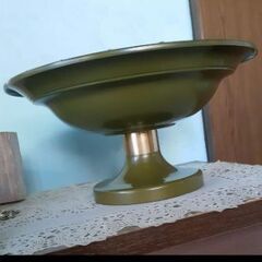 レトロ　コンポート皿　フルーツスタンド　トレイ　ボウルの画像