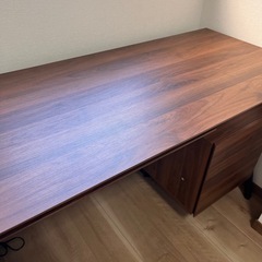 【本日or23日】ニトリ デスク ワゴン付き 袖机の画像