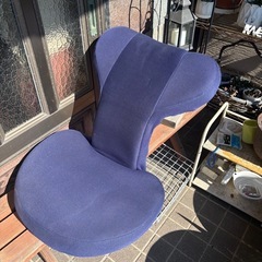 🍎アイリスオーヤマ座椅子(青)の画像