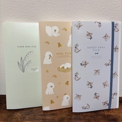 ★新品未使用！シールファイルとリングファイル8点セット★の画像