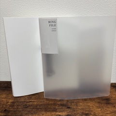 ★新品未使用！シールファイルとリングファイル8点セット★の画像