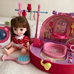 メルちゃん美容室、お洗濯せセットの画像