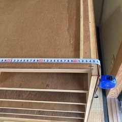 無料❗️桐タンス下部分　
倉庫物置整理の画像