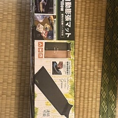 【アウトドア)】枕付き自動膨張マット　2個セットの画像