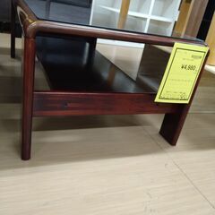 リユースのサカイ浦和店　【G005】★ﾛｰﾃｰﾌﾞﾙ　ｶﾘﾓｸ　ﾛｰｽﾞｳｯﾄﾞ　ﾚﾄﾛ　当時物　昭和　新生活　ファミリー　単身用　埼玉県　東京都　さいたま市　川口市　蕨市　越谷市　草加市　志木市　朝霞市　和光市　富士見市の画像