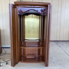 【金剛堂製】六角　仏壇　50号／創価学会仕様／収納式　引き出し付き　77777円→70000円に値下げしました。　の画像