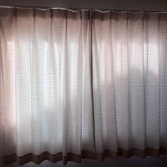 4枚組カーテン アルザ アイボリー 100×135cmの画像