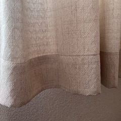 4枚組カーテン アルザ アイボリー 100×135cmの画像