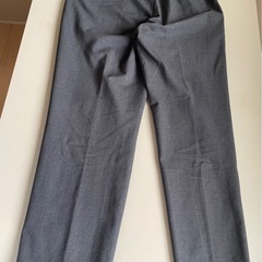 ★極美品★UNIQLO ユニクロ　感動イージーパンツ　ウールライク　グレーの画像