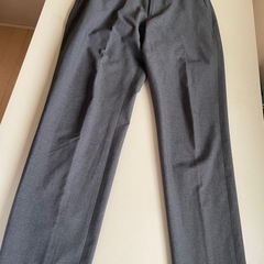 ★極美品★UNIQLO ユニクロ　感動イージーパンツ　ウールライク　グレーの画像