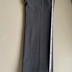 ★極美品★UNIQLO ユニクロ　感動イージーパンツ　ウールライク　グレーの画像