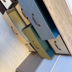 東京インテリア四段チェストの画像