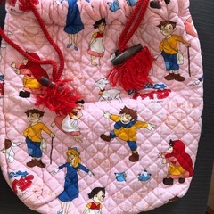 【中古】ハンドメイド体操着入れの画像