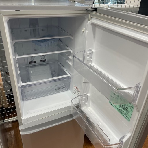 2ドア冷蔵庫　MITSUBISHI MR-P15D-S 2019年製