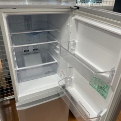 2ドア冷蔵庫　MITSUBISHI MR-P15D-S 2019年製の画像