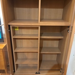ガラス扉スライド本棚
の画像