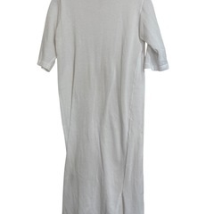 GRL ホワイト カットソーワンピース 半袖の画像