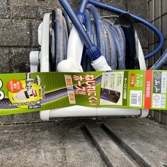 一回使用のみ　オーロラZERO 30m散水ホースリールの画像