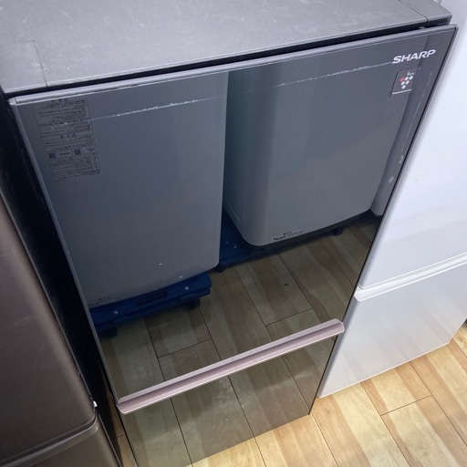SHARP 137L冷凍冷蔵庫【リサイクルフカツ岡崎倉庫店】251115SM-34
