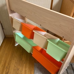 『決まりました‼️』おもちゃ・絵本・収納ラックの画像