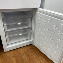 2ドア冷蔵庫　Haier JR-NF148B 2018年製の画像