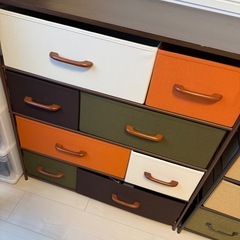 東京インテリア四段チェストの画像