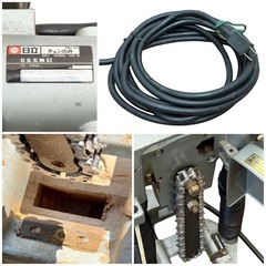◯動作品 日立工機 チェンのみ チェーンのみ 電動ノミ 穴あけ HITACHI BC21 100V 電動工具 木工機械 中古品■ジモティ姫路の画像