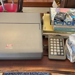 ジャンク TOSHIBAワープロRupoの画像