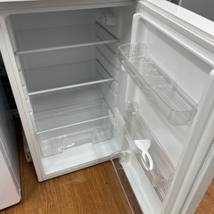 2ドア冷蔵庫　maxzen JR138ML01WH 2019年製の画像