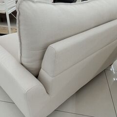 ★リユースのサカイ日立店★HJ8301 NITORI ソファ オフホワイト H66×D75×W130 クリーニング済み の画像