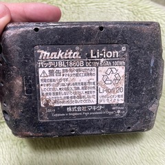 makitaのバッテリー！!!の画像