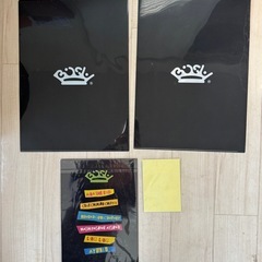 BISHファイルとシールの画像