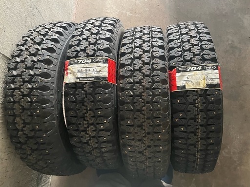 新品 ブリヂストンスパイクタイヤ 165ＳＲ13