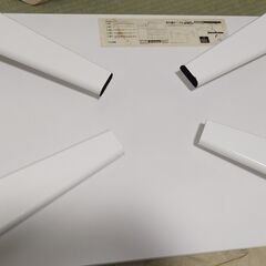 山善のローテーブル（座卓）ホワイトの画像