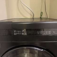 ドラム式洗濯乾燥機本体 ブラック ニトリの画像