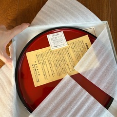 宮崎漆器丸盆3の画像