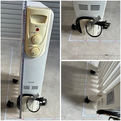 アイリスオーヤマ オイルヒーター IOH-1208-W 油　の画像