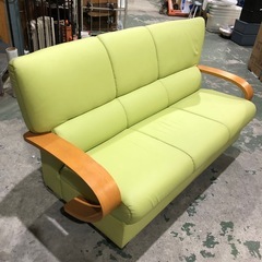 【本日限定】冨士ファニチア　3人掛けソファの画像