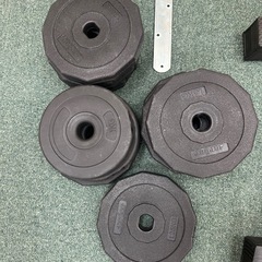 ダンベル　トレーニング用品　筋トレ　スタンド付きの画像