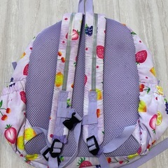 リュックサック　フルーツ柄の画像