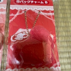 ハローキティ バッグチャーム 2点セットの画像
