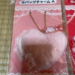 ハローキティ バッグチャーム 2点セットの画像