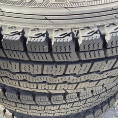 145/80r12 ダンロップスタッドレスタイヤホイール付き４本　エブリィ　ハイゼット　スクラム　ミニキャブ　アクティ　サンバー　ＮＶ１００クリッパーの画像