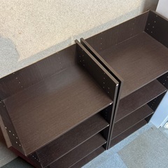 カラーボックス　2点セットの画像