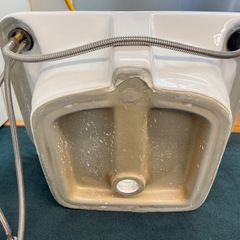 陶器製フットバスの画像