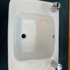 陶器製フットバスの画像