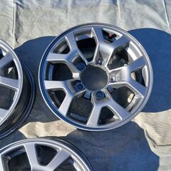 スズキ JB74 ジムニーシエラ 純正 15インチアルミホイール 　5本セットの画像